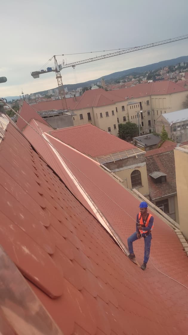Obnova krova na Muzeju za umjetnost i obrt