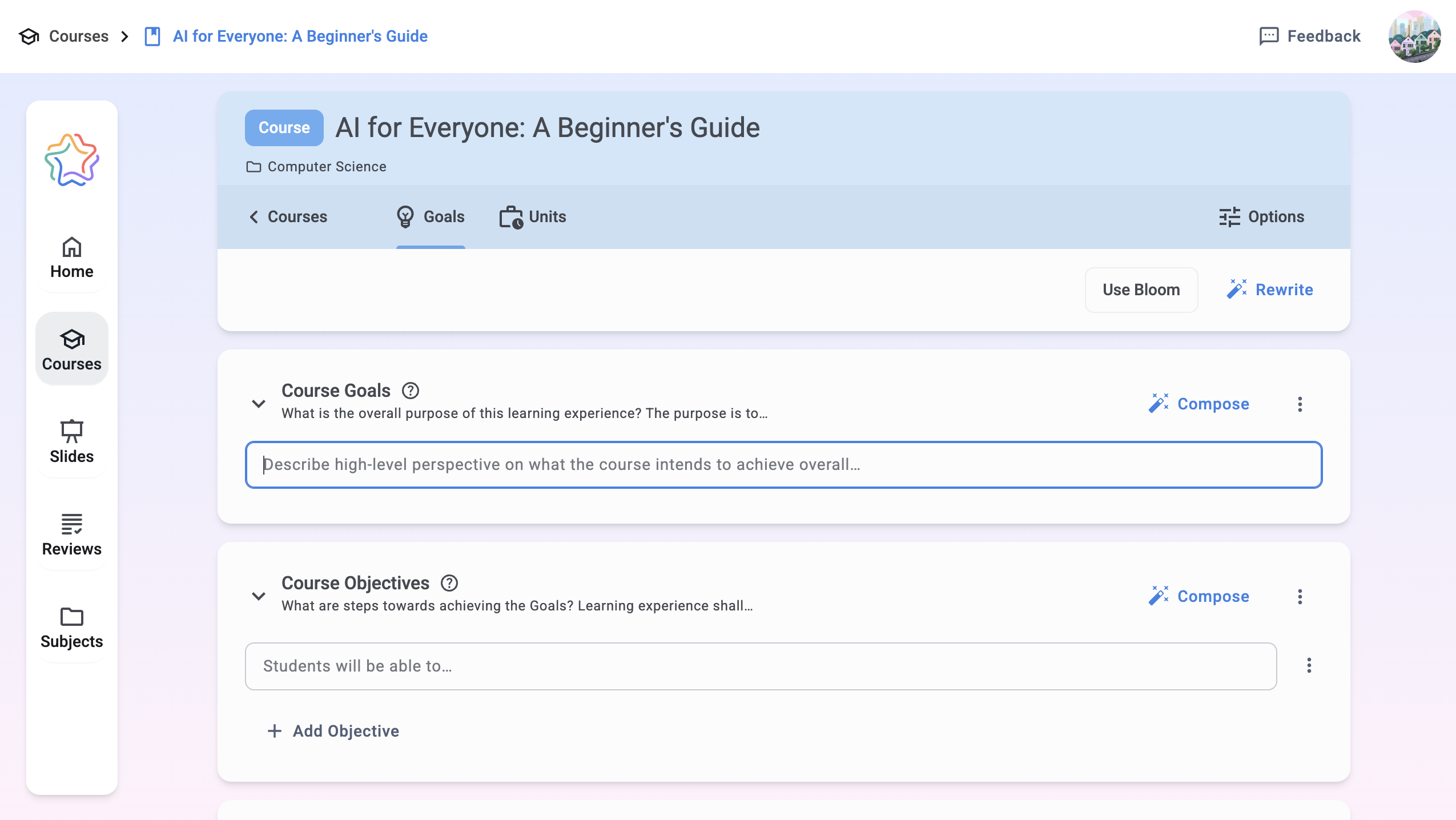 EdSyl | How to Create a Course