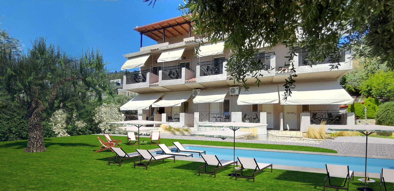Vila Poseidon (SeaSide Deluxe Suites)