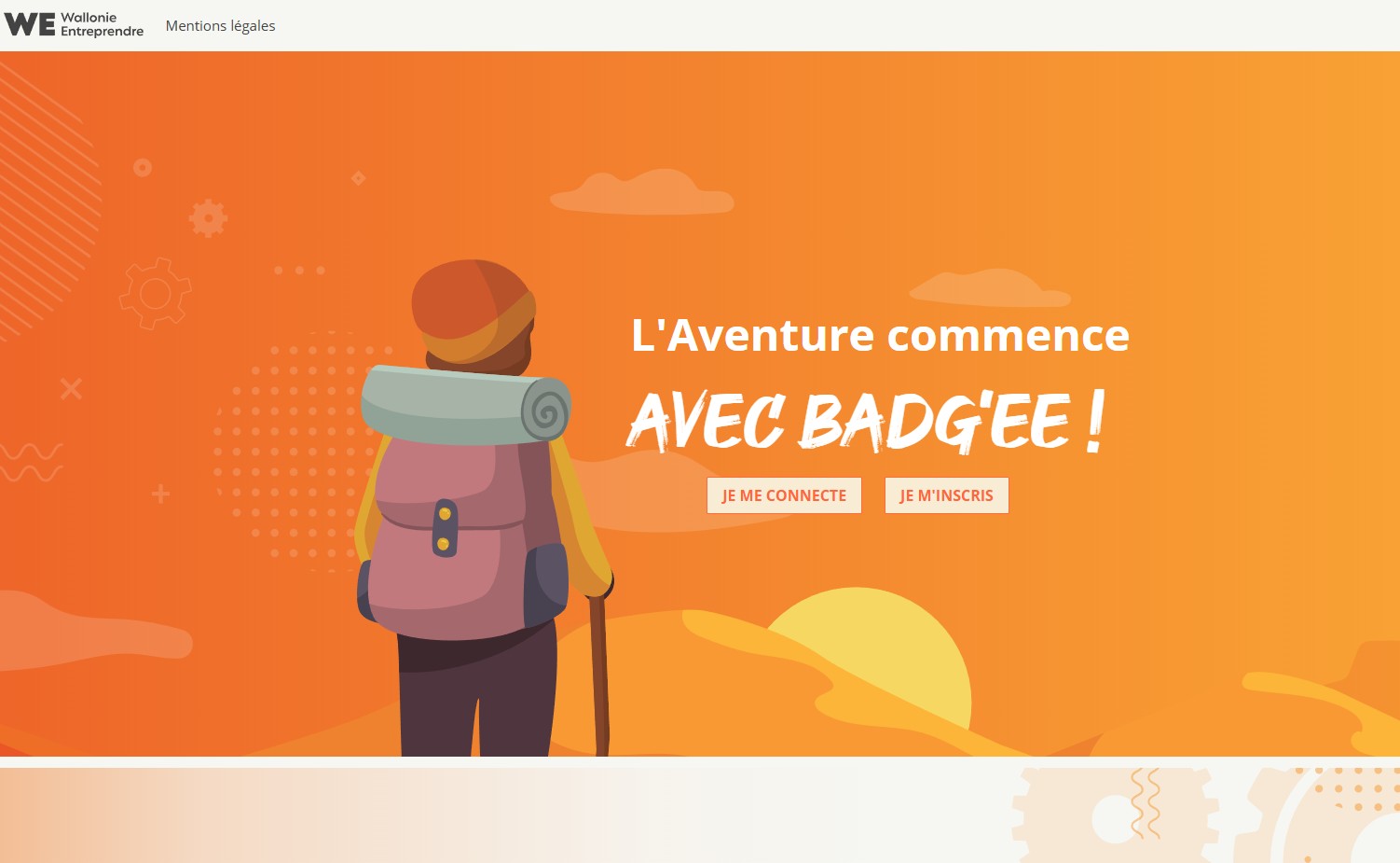 La plateforme Badg'ee