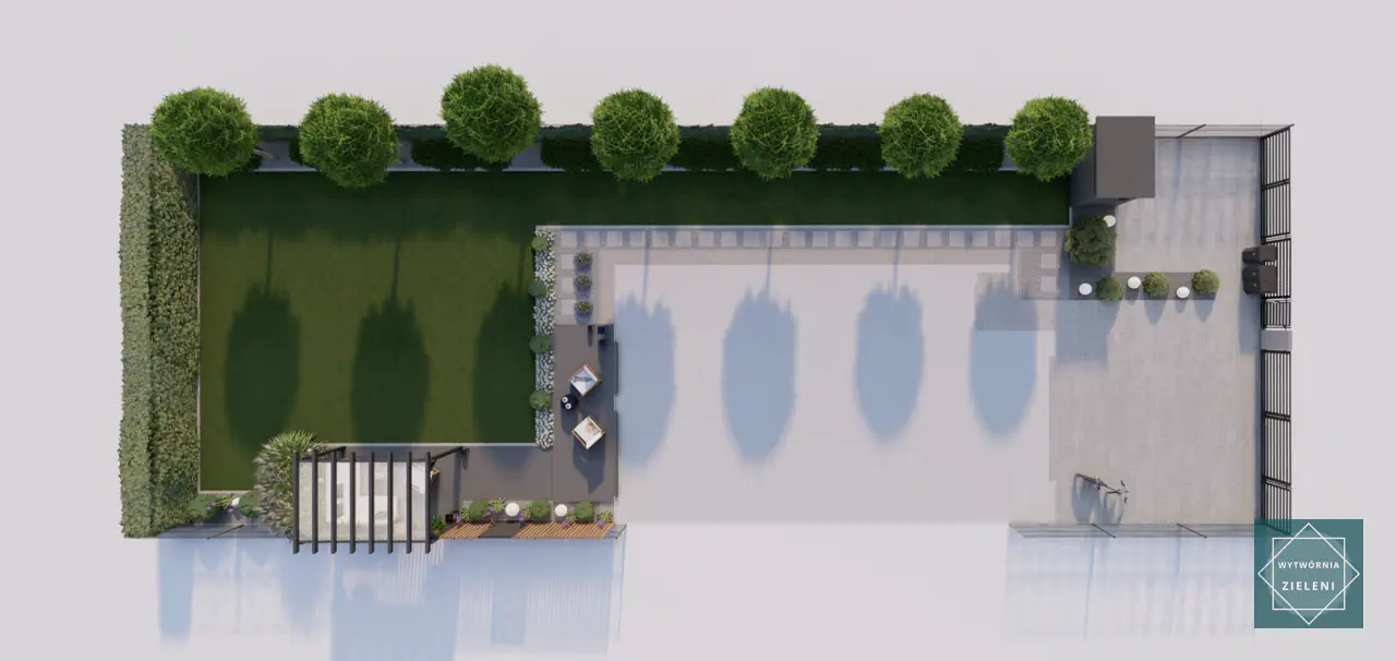 Projektowanie ogrodów Łapy