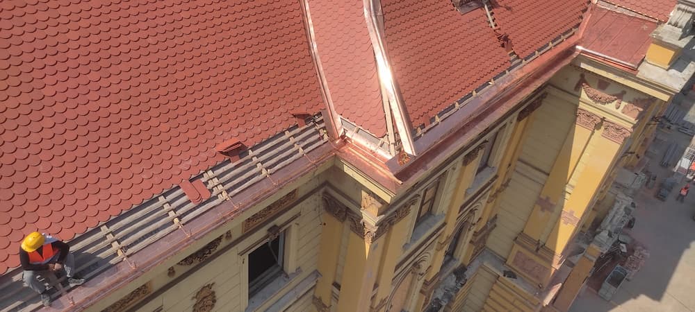 Obnova krova na Muzeju za umjetnost i obrt