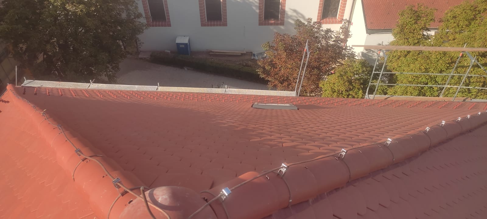 Obnova krova Gornjogradske gimnazije u Zagrebu
