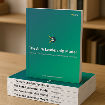 Aura Whitepaper stacked in a library