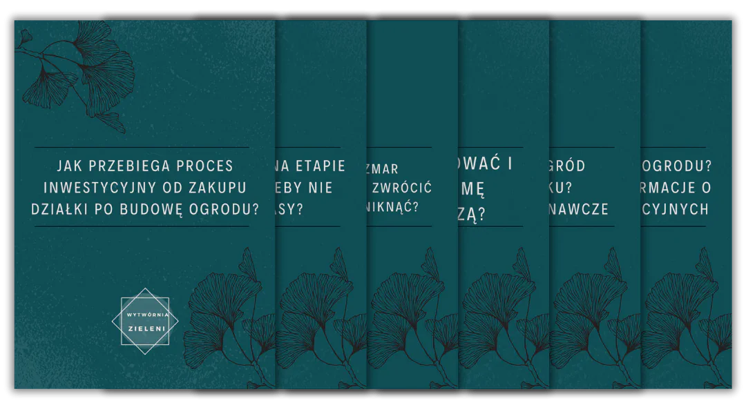 Zestaw E-booków od Wytwórni Zieleni&nbsp;