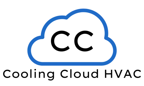 Cooling Cloud Hvac Logo