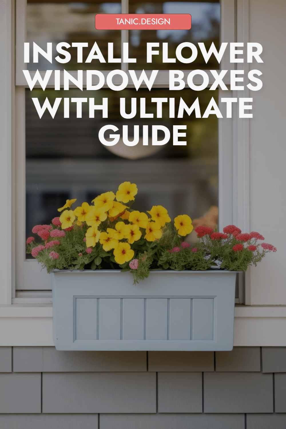 Install Flower Boxes For Your Home