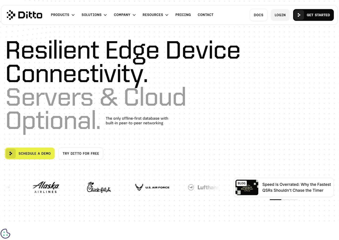 Ditto | Offline-First Edge Database Built with Webflow - Showcase ...
