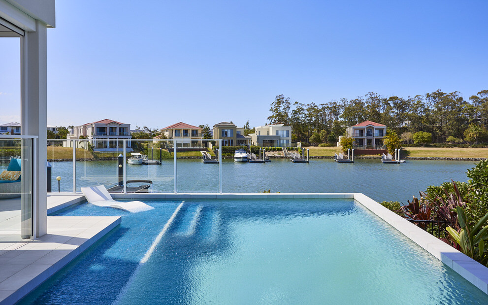 Gold Coast Property Photography - Pool and Open Water, Sanctuary Cove