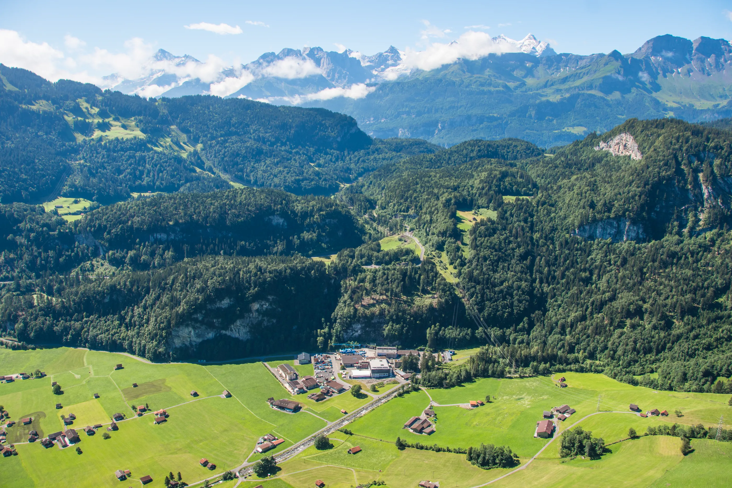 Ausblich auf Lungern