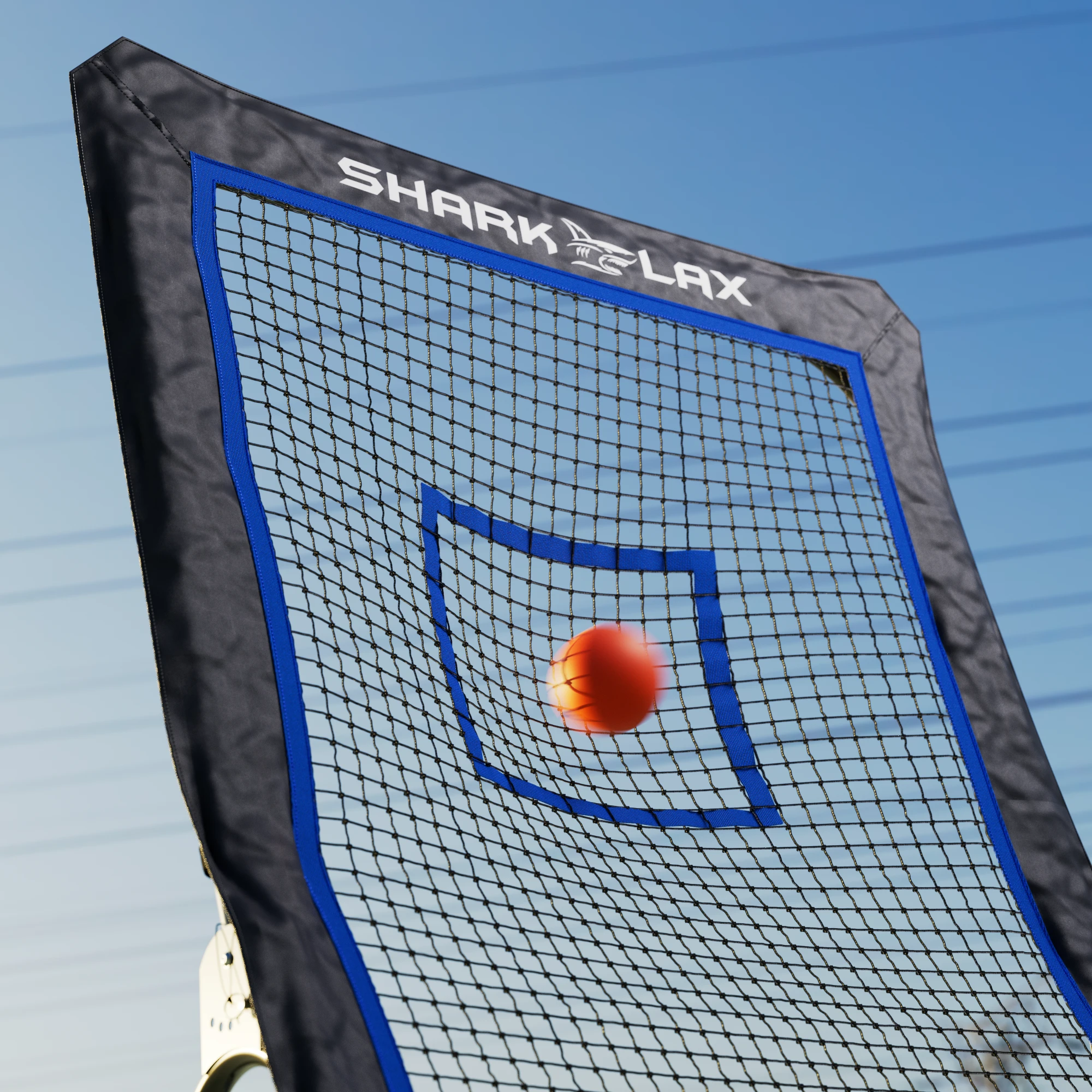✅ By placing the Shark Lax Lacrosse Rebounder Net in a natural backyard scene, this render bridges the gap between product and real-life use, a proven way to connect with today’s authenticity-driven shoppers.
