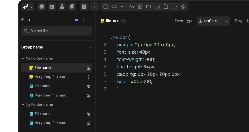 Custom Files Preview