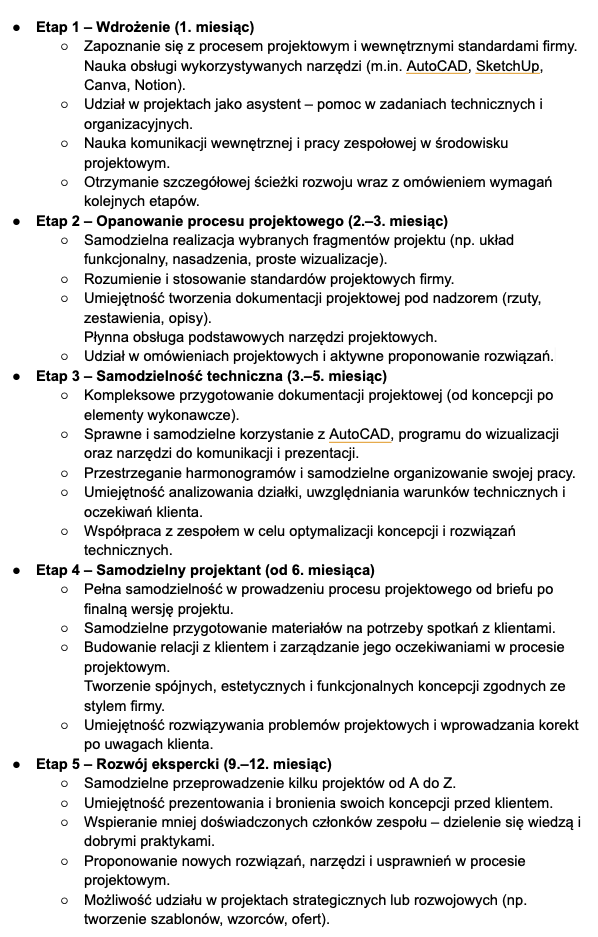 Wdrożenie nowego pracownika