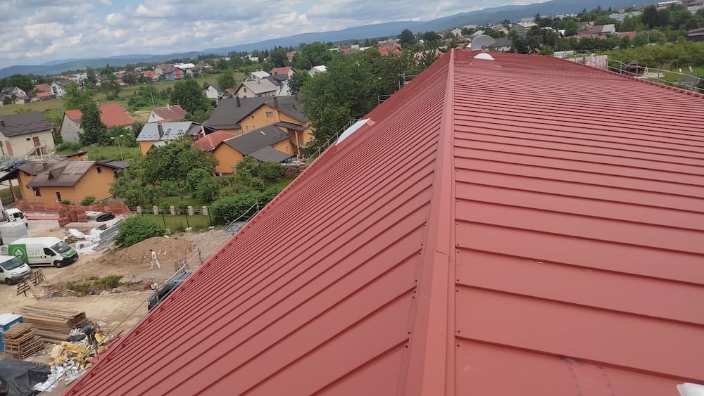 Izrada hale i krova od lima