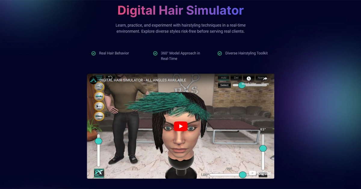 Digital Hair Simulator