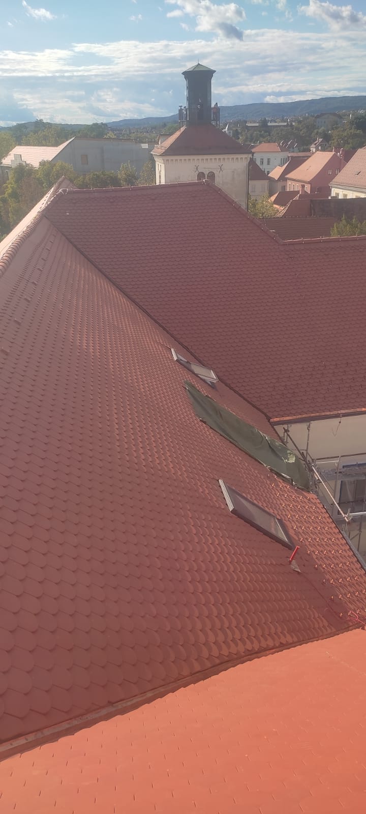 Obnova krova Gornjogradske gimnazije u Zagrebu