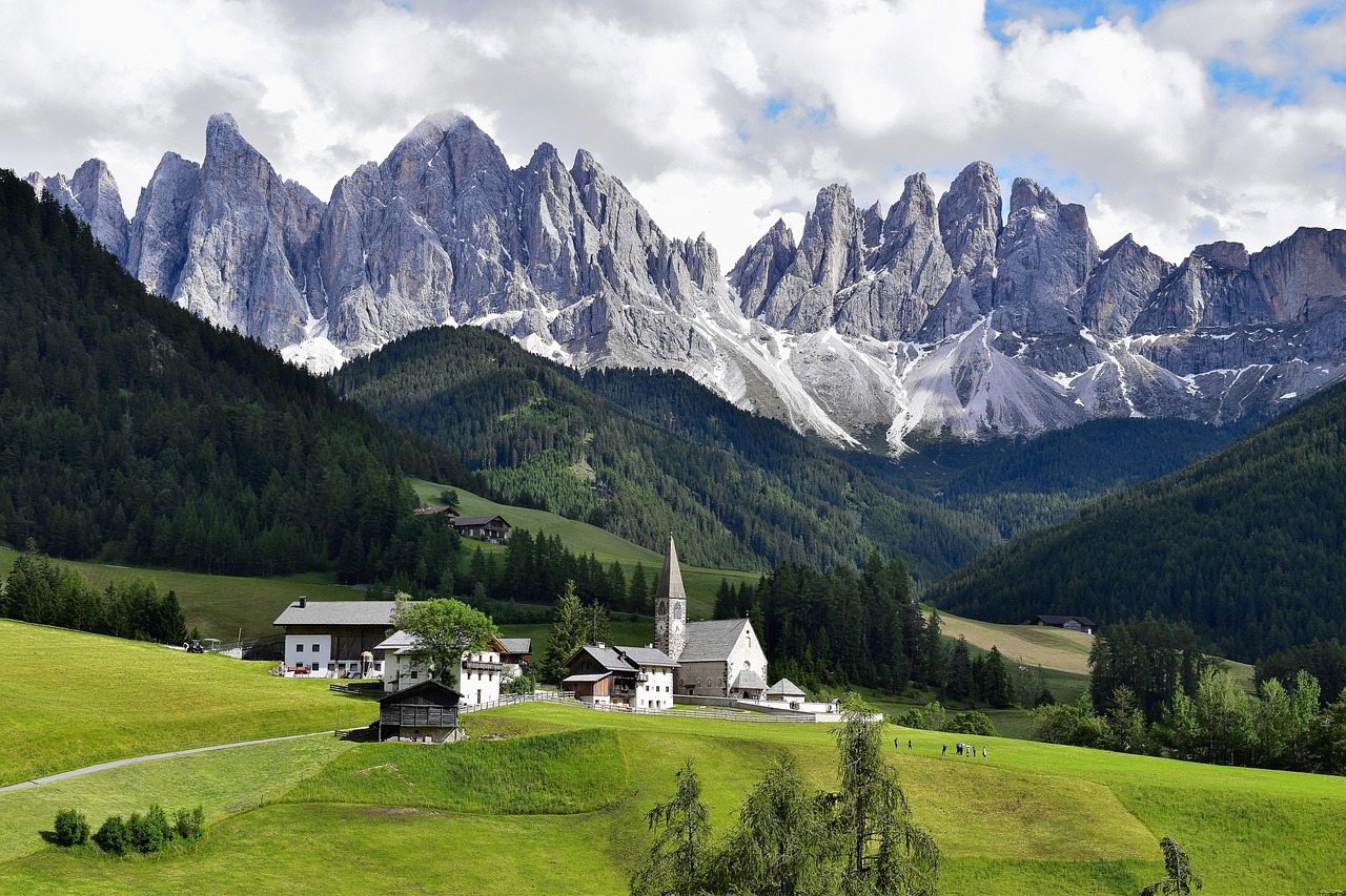 Putovanje kroz Lombardiju, Alpe i Dolomite