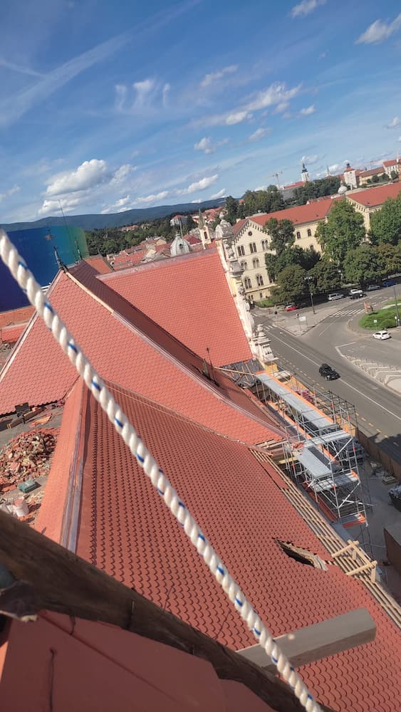 Obnova krova na Muzeju za umjetnost i obrt