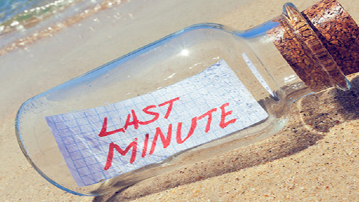 Last minute
