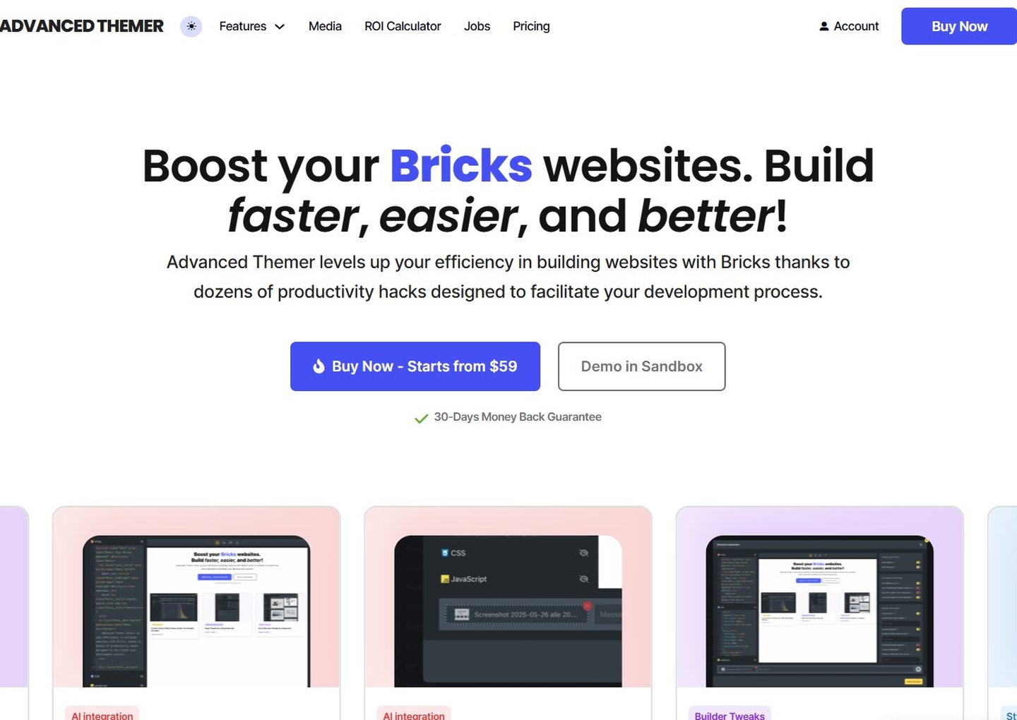 Advanced Themer | #1 Bricks Builder Plugin Built with Bricks - Showcase ...