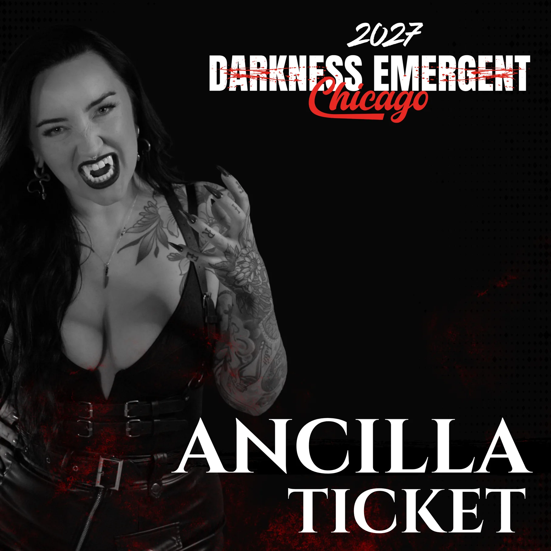 Darkness Emergent Chicago 2027 Ancilla Ticket