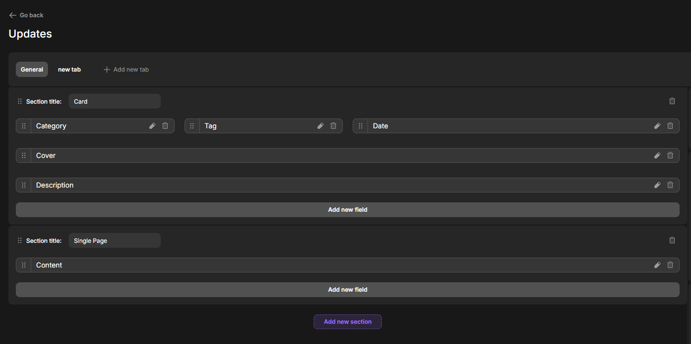 CMS - Custom layouts | Divhunt Feature