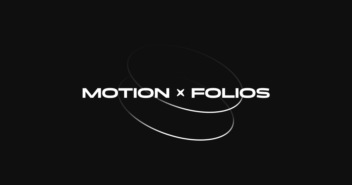 Motion Folios screenshot