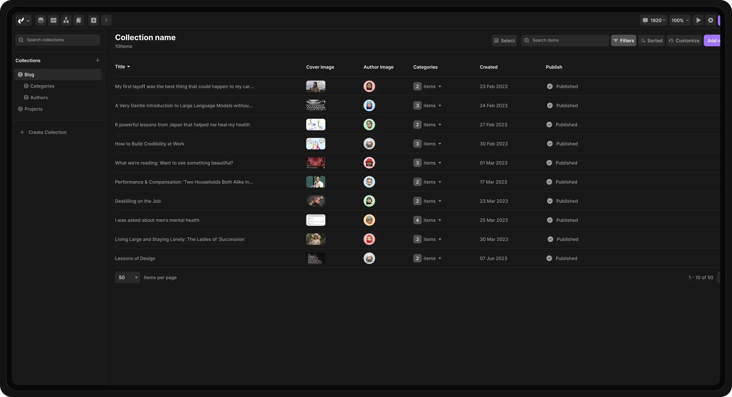 Content Management With A Visual CMS