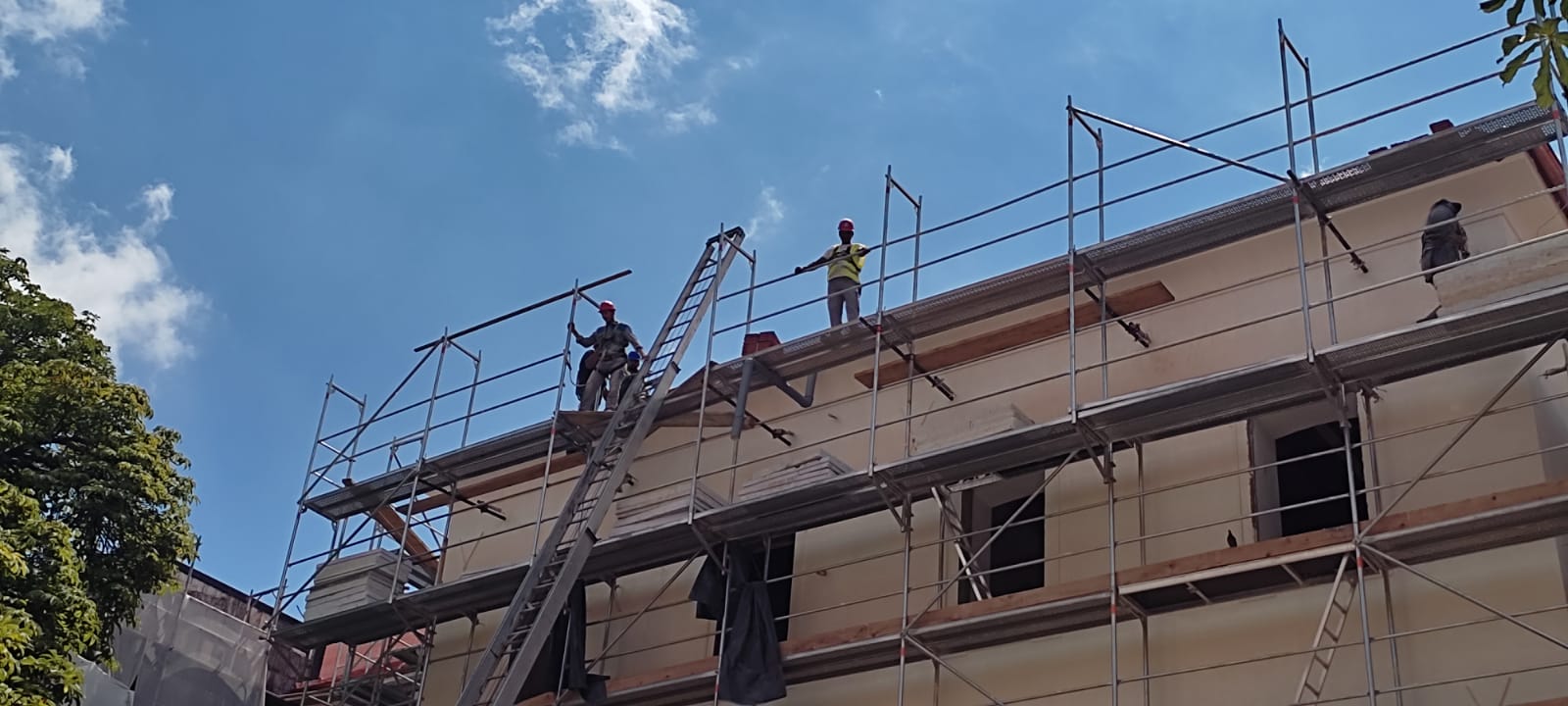 Obnova krova Gornjogradske gimnazije u Zagrebu