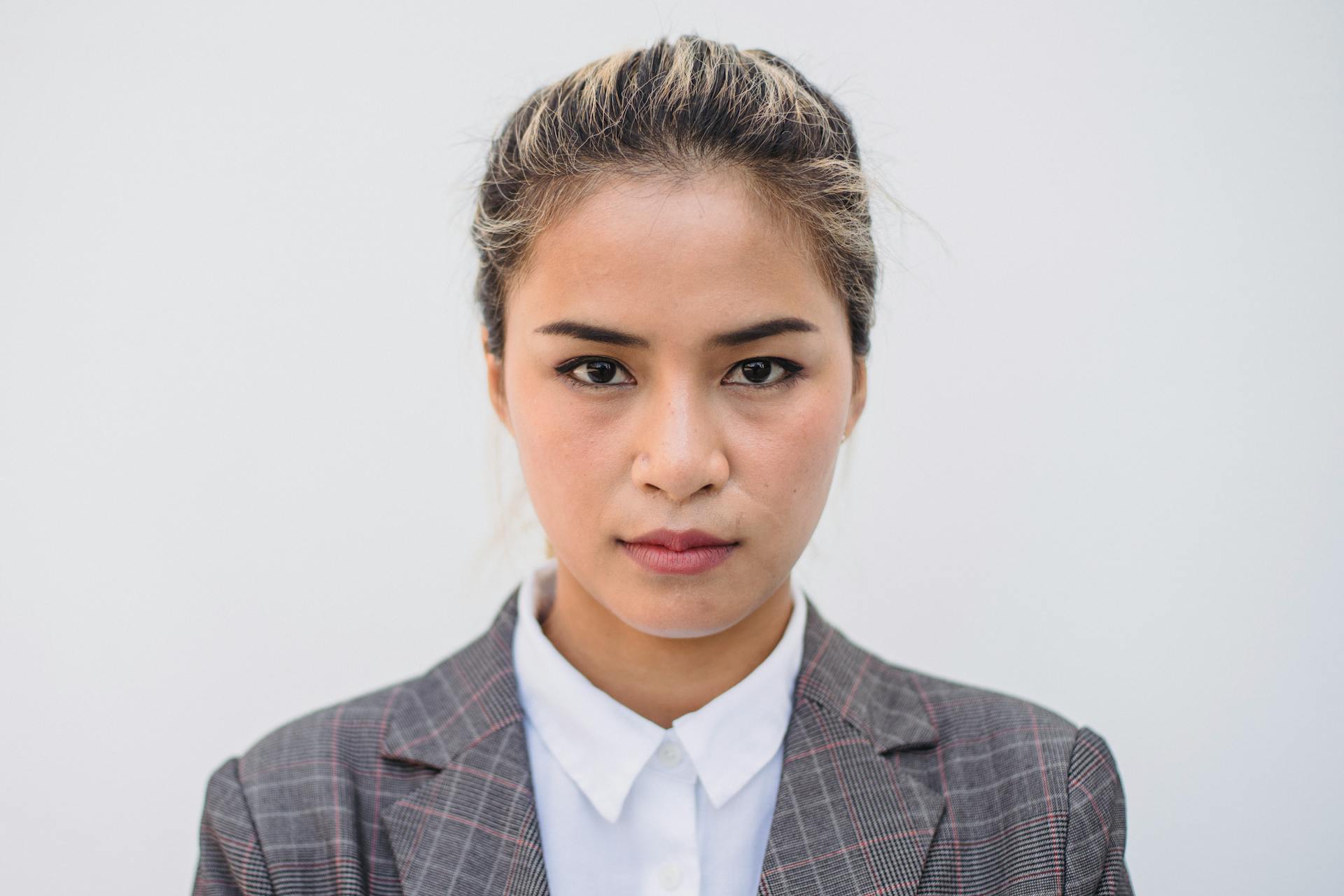 Speaker portrait captured at an AI product launch