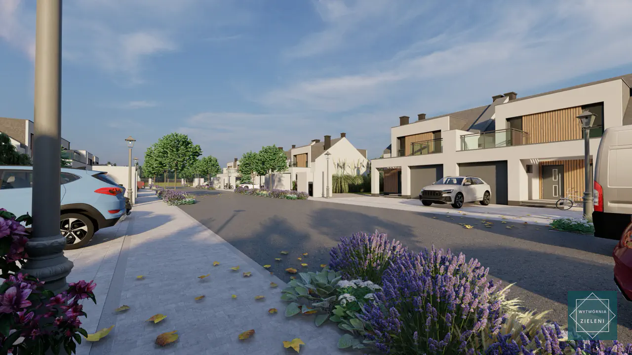 Zagospodarowanie terenu 6500 m² – Zielone osiedle dla dewelopera