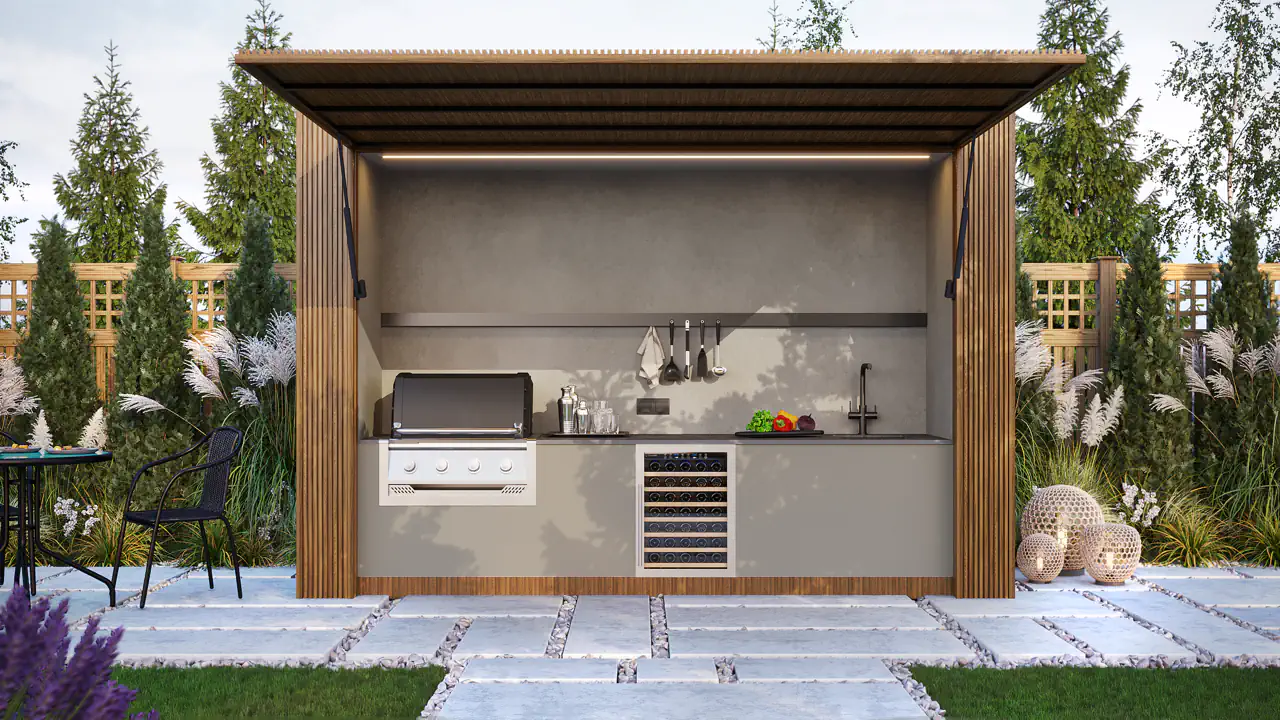 Kuchnia MDM Kitchen&nbsp; w ogrodzie&nbsp;